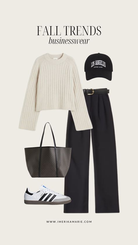 Winter Mall Outfit, Collared Sweater Outfit, Knitted Sweater Outfit, Sweater Style Outfits, Fall 2023 Fashion Trends, Fall 2023 Fashion, Adidas Samba Outfit, 2023 Fashion Trends, Winter Sweater Outfits