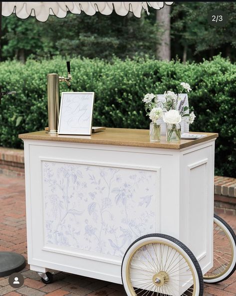 Charcuterie Cart, Portable Bar Ideas, Garden Party Food, Wine Truck, Wedding Candy Cart, Mobile Bar Cart, Coffee Bar Cart, Popcorn Cart, Garden Party Recipes