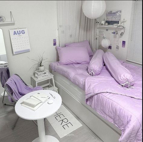 purple  aesthetic  room decor ideas small room decor ideas aesthetic purple room decor ideas bedroom aesthetic purple room decor ideas aesthetic grey and purple kpop room decor ideas aesthetic purple Purple And White Room, Purple Room Decor Ideas Bedrooms, Purple Room Decor Ideas, Aesthetic Purple Room, Purple Aesthetic Room Decor, Purple Aesthetic Room, Small Room Decor Ideas, Kpop Room Decor, Room Decor Ideas Aesthetic