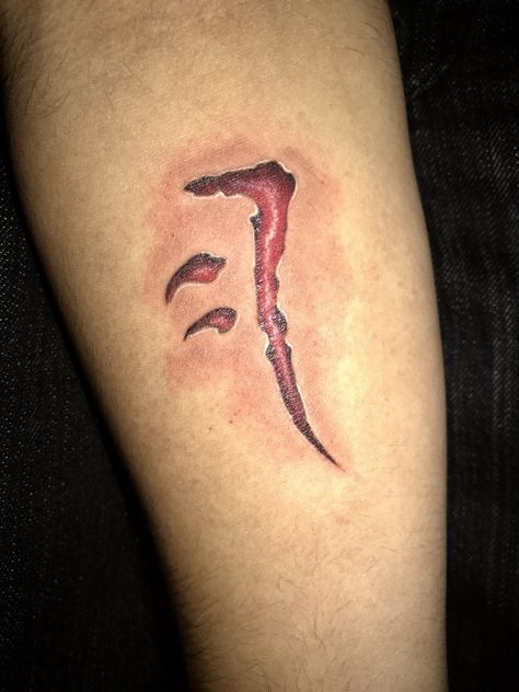 Supernatural Mark of Cain Tattoo Supernatural Mark Of Cain Tattoo, Supernatural Tattoo Mark Of Cain, Supernatural Sleeve Tattoo, Tattoo Ideas Supernatural, Mark Of Cain Supernatural, Mark Of Cain Tattoo, Supernatural Mark Of Cain, Supernatural Tattoo Ideas, Spn Tattoo