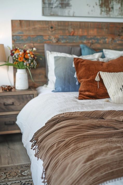 Looking to create the perfect hunting-themed bedroom? Check out these cozy rustic hunting bedroom decor ideas! Whether you're an avid outdoor enthusiast or simply love the rustic charm, this guide will inspire you to infuse your space with warm, earthy tones, hunting motifs, and nature-inspired accents. From vintage hunting gear to creative artwork and soft textures, transform your bedroom into a haven that reflects your passion for adventure. Discover tips and tricks on personalizing your adventure-inspired sanctuary! Perfect for any dedicated hunter or nature lover. Hunting Bedroom Ideas, Hunting Themed Bedroom, Hunting Decor Bedroom, Hunting Bedroom, Woodland Bedroom Decor, Lodge Bedroom, Lodge Aesthetic, Wooden Pallet Beds, Woodland Bedroom