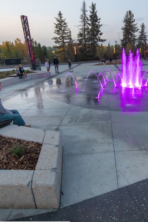 Capstone Public fountain ideas Dancing Fountain, Aquatic Design, Water Fountain Design, Fountain Ideas, Capstone Project, Play Ground, Fountain Design, Water Management, Square Dancing