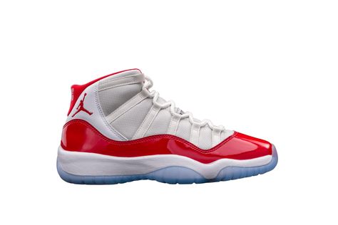 PRICES MAY VARY. 100% Authentic Grade School Jordan 11 Retro "Cherry" White/Varsity Red-Black Jordan 11 Retro Cherry, Retro Cherry, Buy Jordans, Popular Sneakers, Air Jordan 11 Retro, Jordan 11 Retro, Air Jordan 11, Kids Luggage, Grade School