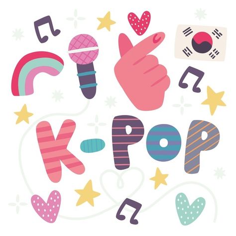 Kpop Lettering, Music Lettering, Kpop Kiss, Crimping Iron, Music Letters, Love Scrapbook, Kpop Random, K Wallpaper, All About Kpop