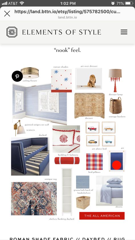 Red White And Blue Nursery, Blue And Red Boys Room, Blue And Red Nursery, Preppy Boys Room, Large Master Bedrooms With Sitting Area, Orange Boys Rooms, Toddler Bedroom Playroom, Boy Room Red, Blue Playroom