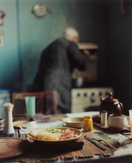 Julian Germain's best photograph: Charlie in his kitchen stirring the gravy | Photography | The Guardian Mundane Photography, Famous Photography, Lucid Dream, Shoot Photography, Cooking Advice, Happiness Project, Famous Photographers, Food Photography Styling, Documentary Photography