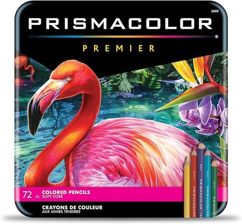 For the best colored pencils suitable for all types of drawing, Prismacolor Colored Pencils are a must. With soft, thick cores for shading and shadows, lightfast pigments, and robust leads to resist cracking, these 72 premium pencils cater to artists of all levels. They offer easy blending, long-lasting wear, and waterproof colors for superior results. Prismacolor Art, Colored Pencil Set, Prismacolor Pencils, Drawing Supplies, Premium Colors, Light Aqua, Watercolor Pencils, Art Kit, Spring Green