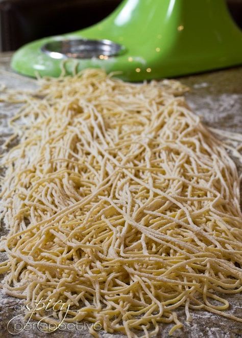 How to Make Lo Mein Noodles #ASpicyPerspective #LoMein #LoMeinRecipe #LoMeinNoodles #Noodles #HowtoMakeLoMein #MainDish #Vegetarian #Healthy Homemade Lo Mein Noodles, Homemade Lo Mein, Homemade Pasta Kitchenaid, Vegetable Lo Mein Recipe, Lo Mien, Kitchenaid Attachments, Homemade Chow Mein, Berry Trifle Recipe, Recipe With Vegetables