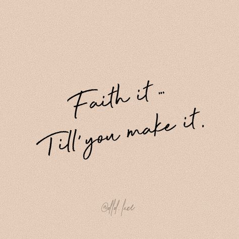 Faith It Till You Make It Wallpaper, Faith Quotes Positive Short, Short Faith Quotes Inspirational, Short Biblical Quotes Inspirational, Faith It Till You Make It, I Did My Best And God Did The Rest, God Short Quotes, Quotes With Beautiful Background, Christian Short Quotes