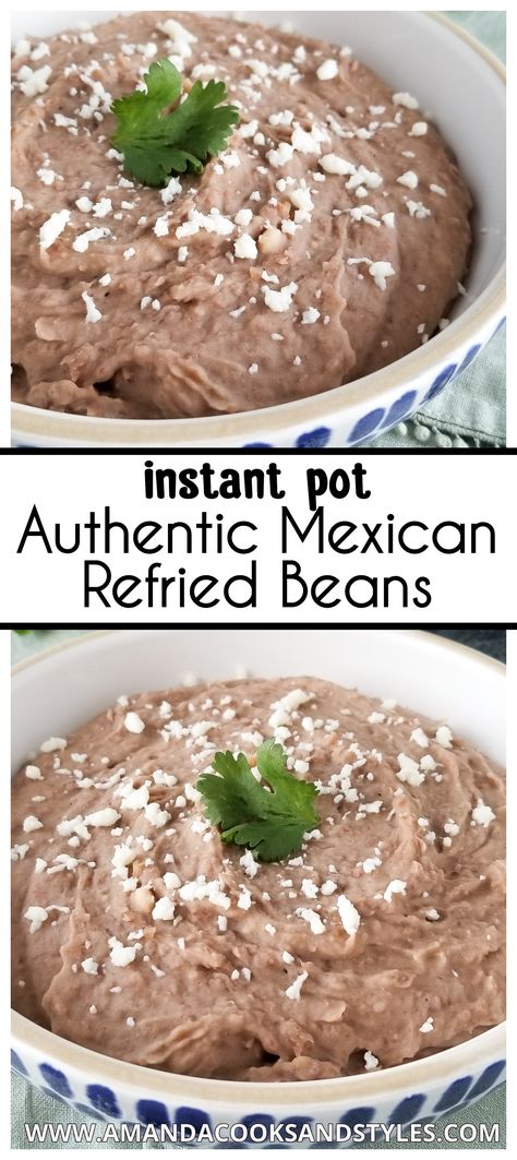 Chicken And Rice Instant Pot, Instant Pot Refried Beans Recipe, Mexican Refried Beans, Instant Pot Beans Recipe, Instant Pot Chicken And Dumplings, Pressure Cooker Beans, Instant Pot Chicken And Rice, Instant Pot Mexican, Pinto Bean Recipes