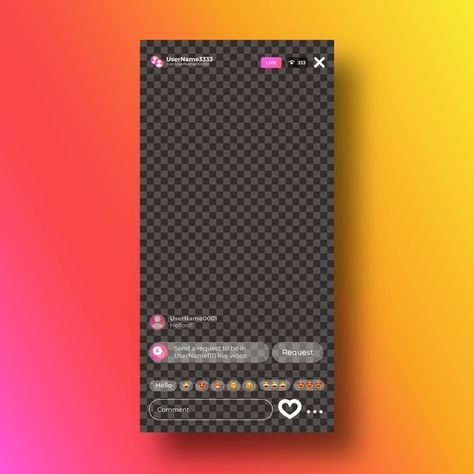 Ig Live Template, Instagram Live Template, Stream Template, Bible Study Worksheet, Instagram Username Ideas, About Instagram, Insta Live, Instagram Branding, App Template