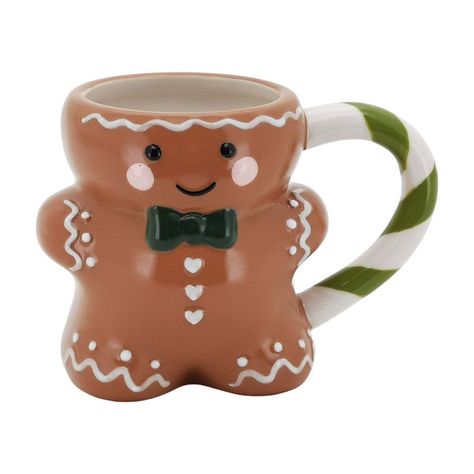 Add a festive touch to your holiday drink with this St. Nicholas Square Kids Gingerbread Man Mug. Add a festive touch to your holiday drink with this St. Nicholas Square Kids Gingerbread Man Mug. FEATURES Gingerbread man design May get hot in microwave, handle with care Not intended for oven useCONSTRUCTION & CARE Dishwasher & microwave safe Stoneware ImportedDETAILS 3.375"H x 4.75"W x 2.875"D Liquid capacity: 8 oz. Model no. 44SNSTMG11 Size: One Size. Color: Pastry Shell. Gender: unisex. Material: Ceramic. Gingerbread Man Mug, Brrr Basket, Basket Theme, Brr Basket, Gingerbread Mug, Burr Basket, Man Mug, All Things Gingerbread, Christmas Basket