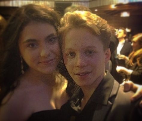 Lilla Crawford and Daniel Huttlestone Daniel Huttlestone, Lilla Crawford, Les Miserables, Little Red Riding Hood, Red Riding Hood, Theater, Actors, Bts, Film