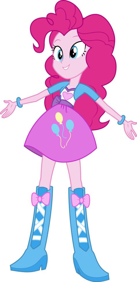 MLP EqG: Pinkie Pie by mewtwo-EX Mlp Human Pinkie Pie, Mlp Characters As Humans, Pinkie Pie Human Fanart, Pinkie Pie Equestria Girl, Pinkie Pie Fanart, Pinkie Pie Cosplay, Mlp Pinkie Pie, Pinkie Pie Equestria, Kida Disney