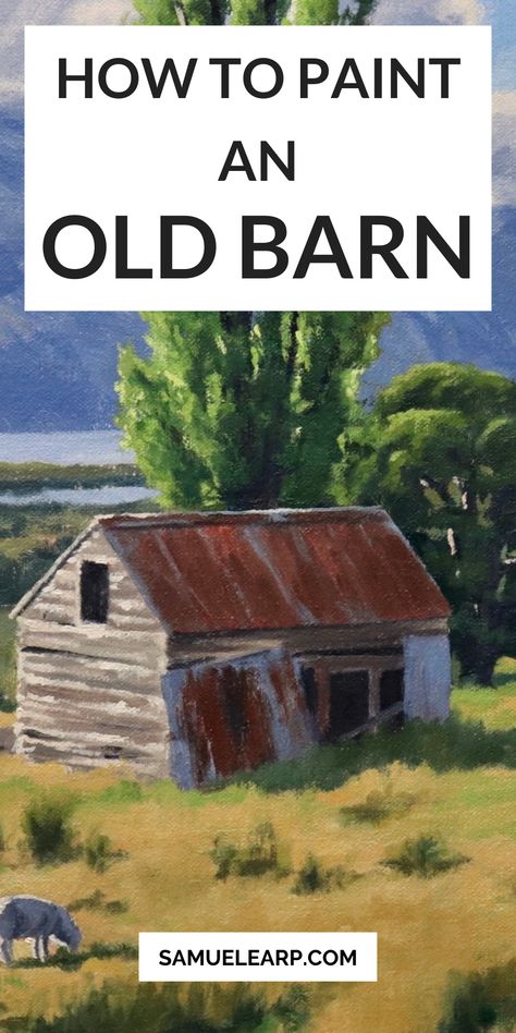 Delve into the mesmerizing world of painting rustic scenes, starting with an atmospheric old barn. This comprehensive guide will help you learn about the colors, brushes, and techniques needed to create a stunning, harmonious artwork. Suitable for oil and acrylic mediums, this tutorial takes inspiration from the striking landscapes of New Zealand's South Island.