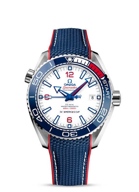 Discover the Seamaster Planet Ocean 600M America's Cup Watch - 215.32.43.21.04.001! Sailing Watch, Omega Co Axial, Omega Planet Ocean, Omega Man, Omega Seamaster Planet Ocean, America's Cup, Planet Ocean, Americas Cup, Waterproof Watch