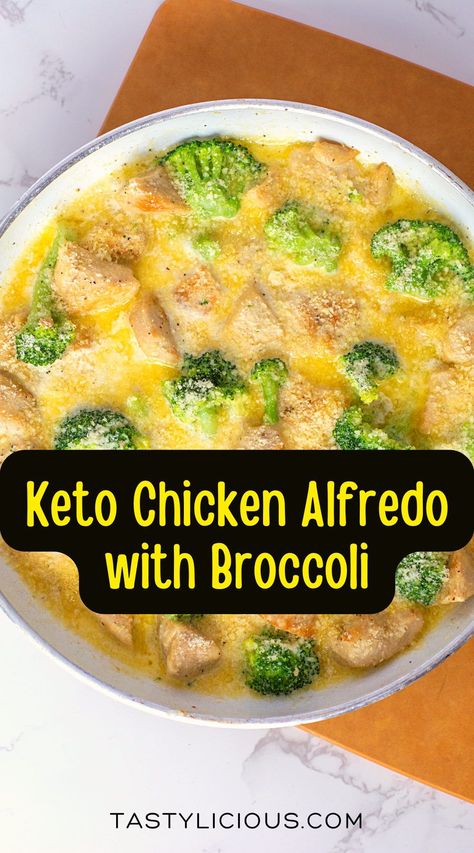 Keto Chicken Alfredo with Broccoli | Keto Chicken Broccoli Alfredo | keto chicken alfredo recipe | Keto Chicken Recipes | Easy Keto Chicken Recipes | fall recipes dinner | healthy lunch ideas | dinner ideas | breakfast ideas | easy healthy dinner recipes Keto Chicken Broccoli Alfredo, Chicken Alfredo With Spaghetti Squash, Keto Chicken Alfredo With Broccoli, Chicken Alfredo With Broccoli, Keto Chicken Broccoli, Keto Chicken Alfredo, Alfredo With Broccoli, Diet Bread, Keto Casseroles