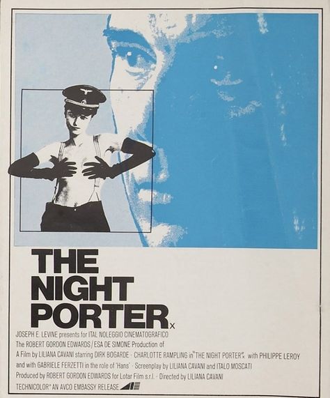 The Night Porter, Master P, The Criterion Collection, Noir Movie, Charlotte Rampling, Film Posters Vintage, Cinema Posters, Movie Posters Minimalist, Neo Noir