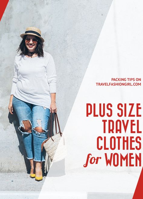 plus-size-travel-clothes-for-women Plus Size Travel Clothes, Plus Size Airport Outfit, Travel Outfit Plus Size, Plus Size Travel, Best Travel Clothes, Plus Size Capsule Wardrobe, Casual Travel Outfit, Airport Outfit Summer, Cute Travel Outfits