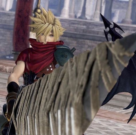 Cloud Kingdom Hearts, Kingdom Hearts Pfp, Cloud Kingdom, King Baldwin, Fire Icons, Final Fantasy Cloud, Final Fantasy Art, Cloud Strife, Action Games