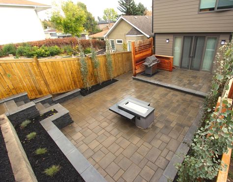 Garden Ideas No Grass, No Grass Garden Ideas, No Lawn Backyard, Grass Free Backyard, Xeriscape Backyard, Dry Stream Bed, Grass Backyard, Dry Stream, Stream Bed