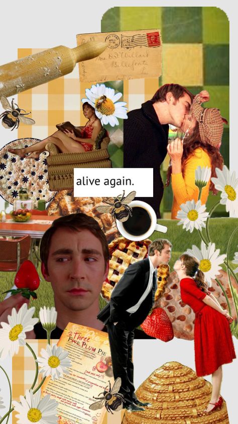 I think about them a lot #pushingdaisies Daisies Aesthetic, Daisies Wallpaper, Pushing Daisies, Daisy Wallpaper, Bonnie Clyde, Lee Pace, Cute Wallpapers, Daisy, It Cast