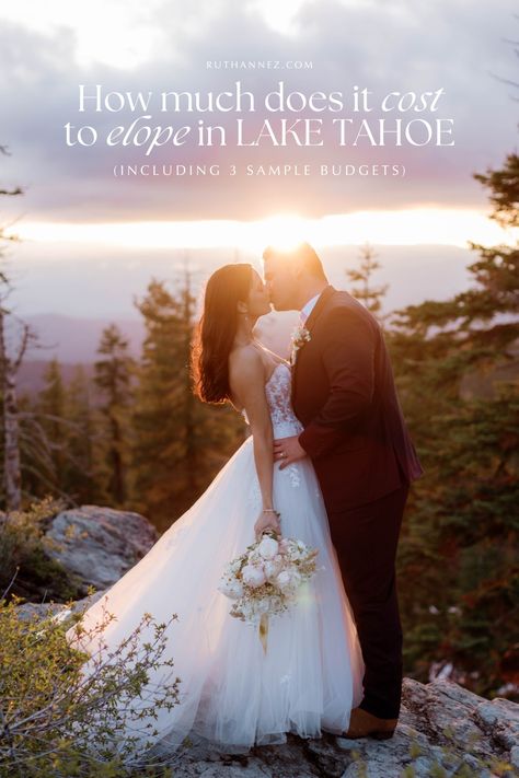 Elope Lake Tahoe, Emerald Bay Lake Tahoe Elopement, Emerald Bay Lake Tahoe, Lake Tahoe Elopement, Tahoe Elopement, Edgewood Tahoe, Sunrise Wedding, Lake Photoshoot, Lake Tahoe Wedding