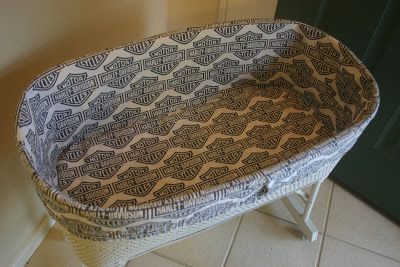 Vintage Bassinet, Crib Makeover, Moses Bassinet, Bassinet Cover, Moses Basket Bedding, Newborn Baby Needs, Nursery Bassinet, Baby Sewing Projects, Baby Bassinet