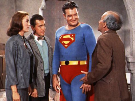 Modern Gods, Steel Dc Comics, George Reeves, Superman And Lois Lane, Superman Man Of Steel, Adventures Of Superman, Superman Comic, Dc Icons, Classic Television