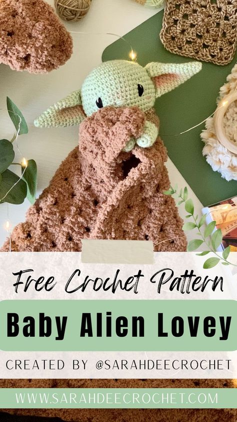 Yoda Lovey Crochet Pattern, Crochet Woodland Lovey Free Pattern, Crochet Disney Lovey Pattern, Rabbit Lovey Crochet Pattern, Easy Lovey Blanket Crochet Free Pattern, Loveys Crochet Free, Crochet Baby Lovey Free Pattern Easy, Crochet Comforter Pattern Free, Lovies Crochet Free Pattern