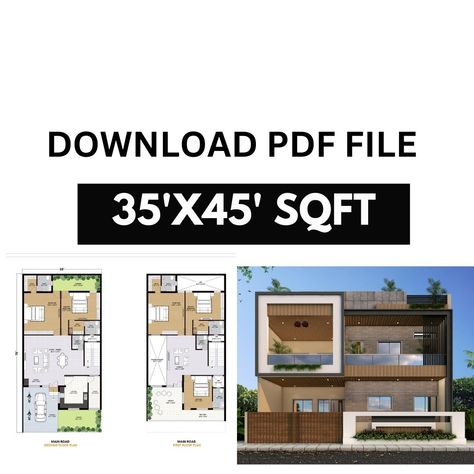 🏡 Dreaming of a Perfect Home? 🏡 Discover our stunning 3 BHK North Facing Ready-Made House Plan designed for a 35x70 sqft plot! ✨ Why Choose This Plan? Spacious Living: Perfectly designed for comfort and luxury. Ideal Orientation: North facing for optimal sunlight and energy efficiency. Ready-Made: Move-in ready, just waiting for you to call it home. 🏠 Key Features: 3 Bedrooms: Ample space for your family. Modern Design: Contemporary architecture and premium materials. Strategic Location: ... Spacious Living, Home Design Plans, Perfect Home, Plan Design, Contemporary Architecture, Ready Made, Waiting For You, Energy Efficiency, House Plan