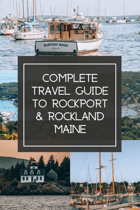 Rockland Maine Things To Do, Rockport Maine, Fall Foilage, Maine Road Trip, Rockland Maine, Visit Maine, Maine Vacation, Maine Coast, One Day Trip