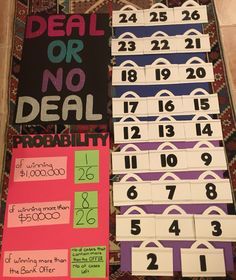 Probability game ideas for carnivals Probability Games High School, Math Fair Projects High School, Probability Games Carnival, Probability Math Project, Probability Math Games, Math Fair Ideas, Math Fair Projects, Math Carnival Games, Math Carnival