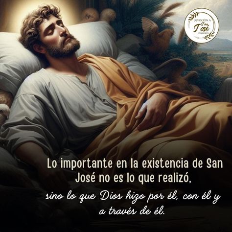 Lo importante en la existencia de San José no es lo que realizó, sino lo que Dios hizo por él, con él y a través de él. Las consecuencias de esto duran todavía y durarán eternamente. El Señor confió a San José la Virgen María, la que iba a dar al mundo el Hijo mismo de Dios. Aceptando ligar su vida a la de María por unos esponsales, José entraba en el gran misterio del Verbo Encarnado y de su Iglesia. De su hogar modesto, en una ciudad sin historia, en un país bajo ocupación extranjera, salió... Llama, San Jose, On Instagram, Instagram, Santos