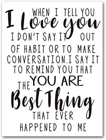 Bedroom Quotes, Love Your Wife, Great Anniversary Gifts, Daily Love, Art Humor, Typography Art Print, Soulmate Quotes, Love Of Your Life, Couple Bedroom