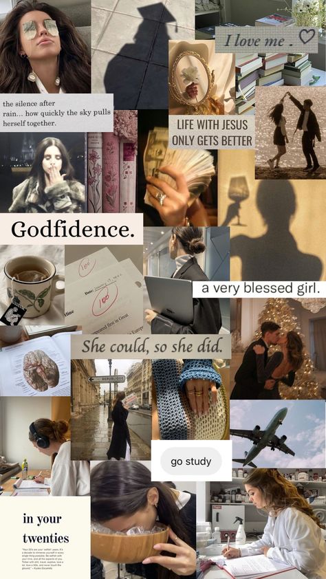 Vision Board Wallpaper Relationship, Travel For Work Aesthetic, Christian Motivation Wallpaper, Christian Study Motivation, Christian Vision Board Ideas Examples, Work And Travel Aesthetic, Christian Vision Board Ideas, Vison Boards Ideas, Twenties Aesthetic