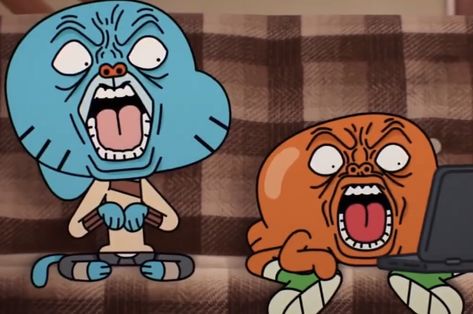 The Amazing World Of Gumball Funny Faces Gumball Image, Funny Cartoon Faces, Amazing Gumball, Cn Cartoon Network, World Of Gumball, Cartoon Faces, Cartoon Memes, The Amazing World Of Gumball, Meme Faces