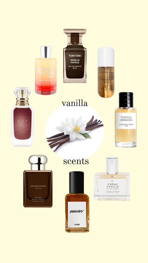 vanilla perfume inspo scent #vanilla #vanillascents #vanillaperfume #perfume #scent #vanillascent Perfumes That Smell Like Vanilla, Fragrances Perfume Men, Smell Like Vanilla, Apartment Finds, Vanilla Smell, Vanilla Oil, Face Tips, Fragrances Perfume Woman, Vanilla Perfume