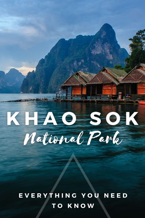 Complete Guide to Khao Sok National Park, Thailand via @wanderingwheatleys Thailand Island Hopping, Thailand Destinations, Thailand Travel Destinations, Khao Sok National Park, Thailand Honeymoon, Thailand Adventure, Thailand Vacation, Thailand Backpacking, Thailand Travel Tips