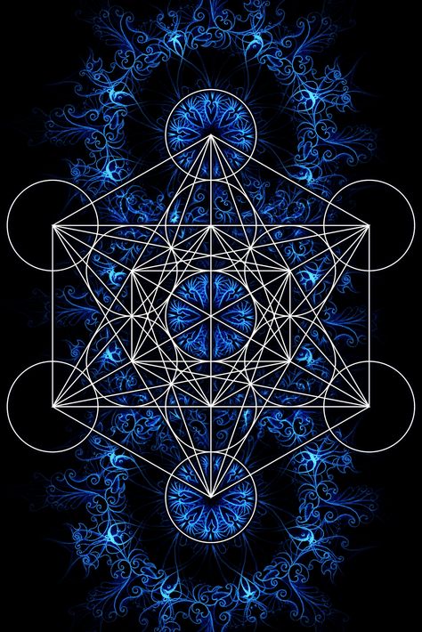 Merkaba Star Meaning And Origin: Merkaba Symbol In Sacred Geometry And Meditation, Tattoo Design Ideas Merkaba Art, Arte Yoga, Tattoos Infinity, Sacred Geometry Patterns, Tattoos Mandala, Sacred Geometry Symbols, Sacred Geometric, Art Fractal, Sacred Geometry Art