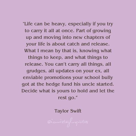 I saw someone in Threads asking WHY people are Swifties? Is it just the music? Is it Taylor? Is it the community? For me, it is all of it. Despite being a billionaire, I’ve grown up with Taylor. Her experiences have been similar to mine. Her life lessons have reflect mine at the same time as I’ve had to learn them. Her relationships and friendships and milestones have happened when mine did and the whole time she’s communicating those with the world through her beautiful lyrics and kind hea... Life Lessons From Taylor Swift, Taylor Swift Life Lessons, Beautiful Lyrics, New Chapter, Life Lessons, Growing Up, Taylor Swift, Let It Be