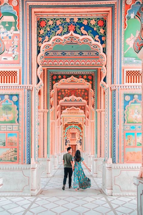 Couple Poses In Rajasthan, Rajasthan Photography, Jaipur Travel, India Travel Places, Travel Pose, Elephant Ride, India Travel Guide, India Images, India Culture