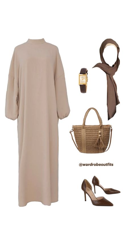 Muslimah Fashion Casual, Hijabista Fashion, Modest Dresses Fashion, Insta Outfits, Hijabi Fashion Casual, Fashion Top Outfits, Modest Dresses Casual, Muslim Fashion Dress, Everyday Fashion Outfits