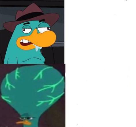 Quick invest in this platypus-ized comparison meme! - ThorGift.com - If you like it please buy some from ThorGift.com Meme Meme, Platypus, Funny Memes, Memes, Funny, Fictional Characters, Art