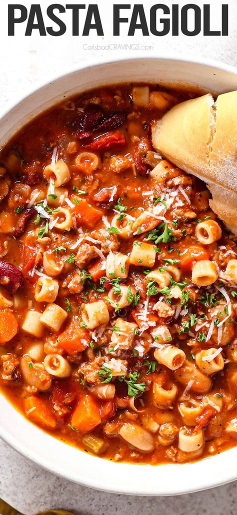 The Best Pasta Fagioli Recipe, Skinnytaste Pasta Fagioli Soup, Pasta Fagioli Giada Recipe, Pasta Fagioli With Bacon, Pasta E Fagioli Soup Vegetarian, Pasta Fagioli With Spaghetti Sauce, Pasta Fagioli With Ham, Pasta Fagioli Vegetarian, Pasta Fazole Recipe