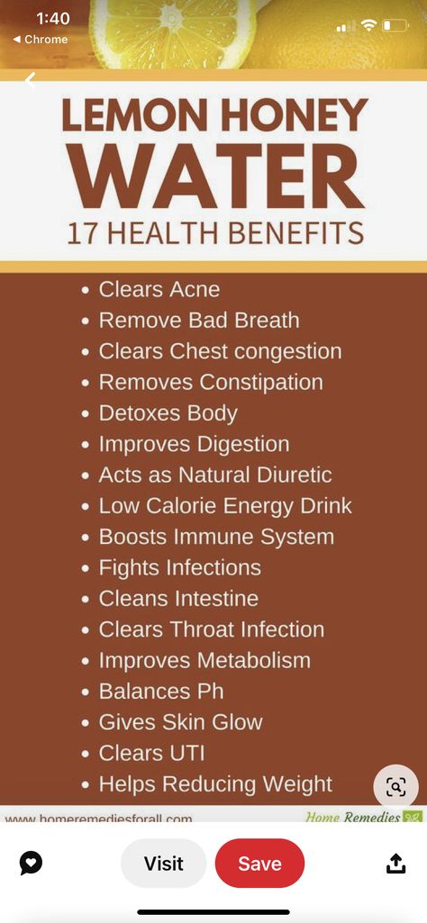 Lemon Honey Water, Boost Energy Drink, Low Energy Remedies, Energy Remedies, Medicinal Herbs Remedies, Honey Lemon Water, Flavored Water Drinks, Brain Healthy Foods, Honey Water