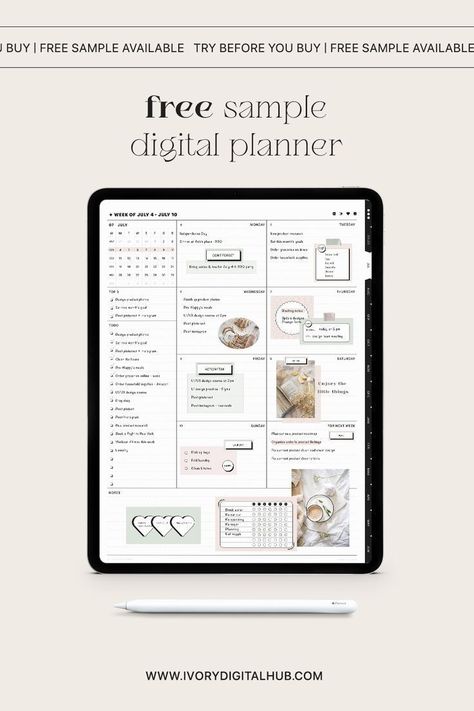 Free Digital Planner, GoodNotes Planner Free, Digital Planner, GoodNotes Digital Planner, Freebies To Do List Planner Ideas, Digital Goal Planner, College Digital Planner, Ipad Goals Template, Digital Planner Ideas Free, Digital Planner Inspiration Layout, Digital Planning Inspiration, Productivity App Design, Digital Planner Layouts