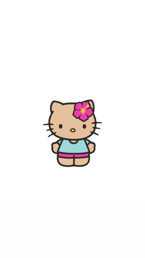 Hawaii Hello Kitty Pfp, Hawaiian Hello Kitty Pfp, Tan Hello Kitty Pfp, Tan Hello Kitty Wallpaper, Hawaiian Hello Kitty Wallpaper, Tanned Hello Kitty, Summer Hello Kitty, Hawaii Hello Kitty, Hawaiian Hello Kitty