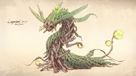 ArtStation - Plant Creature Sketches, Andrew Soman Plant Creature Design, Fantasy Plant Monster, Plant Magic Art, Plant Creature Concept Art, Plant Monster Concept Art, Plant Monster Art, Plant Character Design, Alien Character Design, Swamp Plants