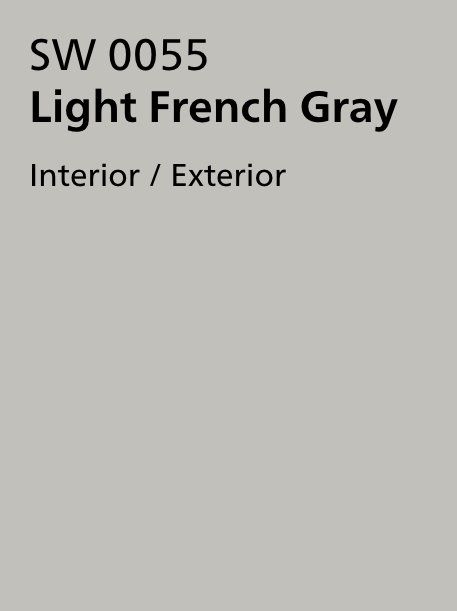 Sherwin Williams Light French Gray: Color Spotlight Sherwin Williams Light French Gray, Light French Grey, French Grey Interiors, Light French Gray, Color Spotlight, Palettes Color, Design Strategies, Gray House, French Gray